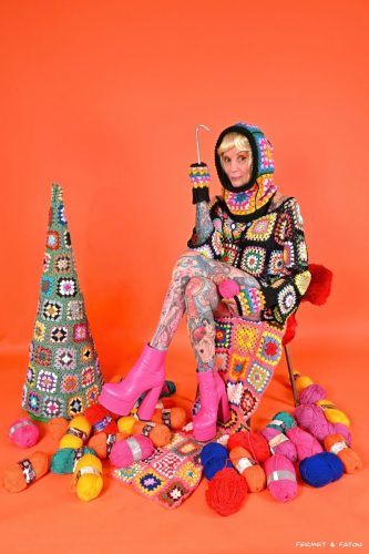La crocheteuse des temps modernes