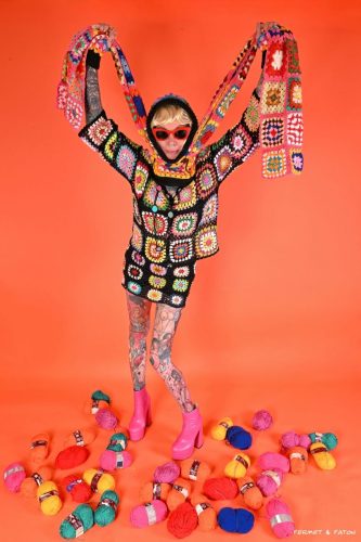 La crocheteuse des temps modernes